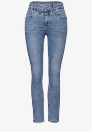 Street One - York FTM jeans hög midja