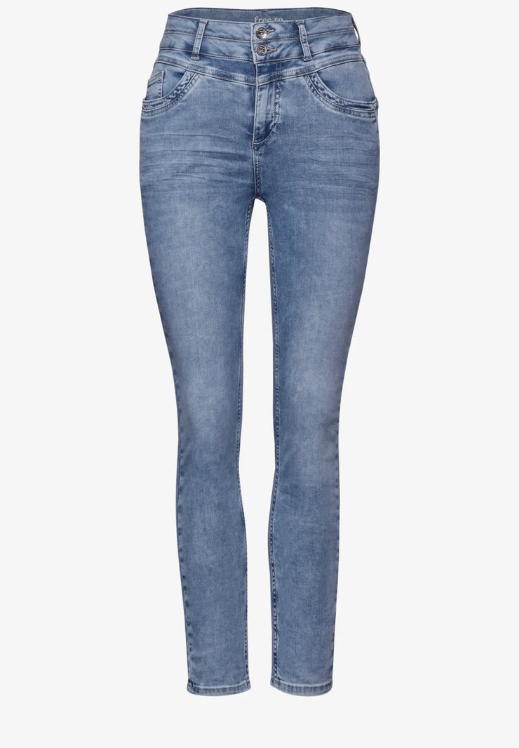 Street One - York FTM jeans hög midja