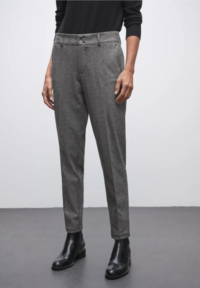 Street One - Rutig chino jacquard