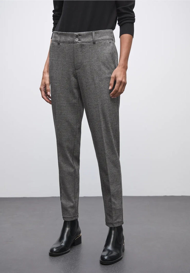 Street One - Rutig chino jacquard