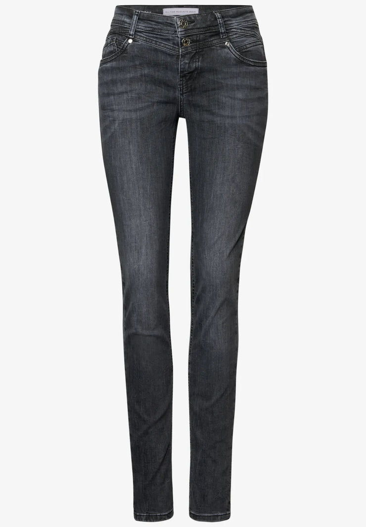 Street One - Jane casual fit mid waist jeans