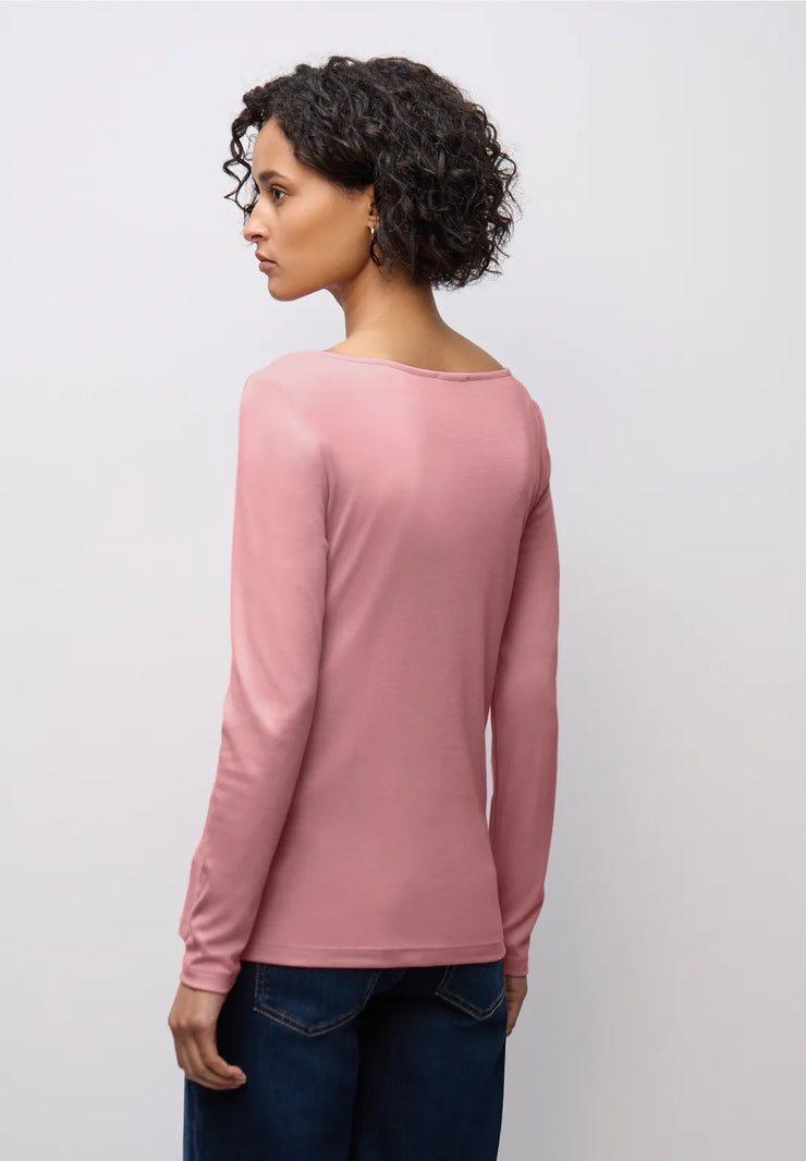 Street One - Lanea fodrad topp rosa