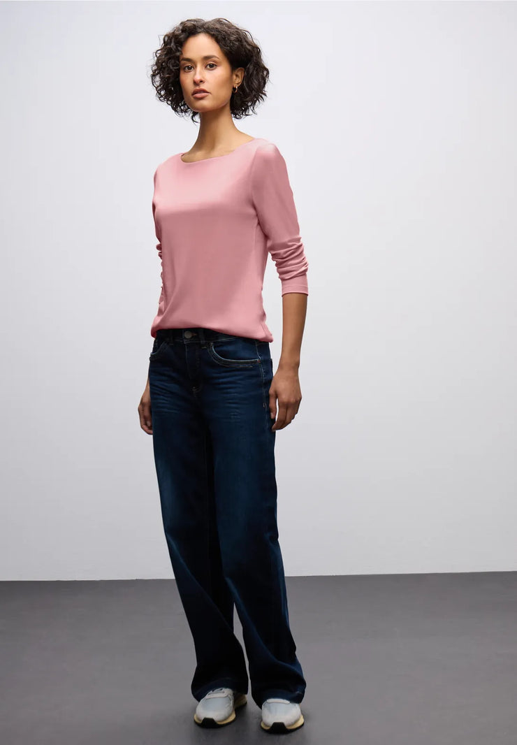 Street One - Lanea fodrad topp rosa