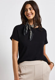 Street One - Leopardmönstrad liten scarf