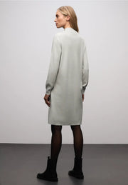 Street One - Grå stickad klänning