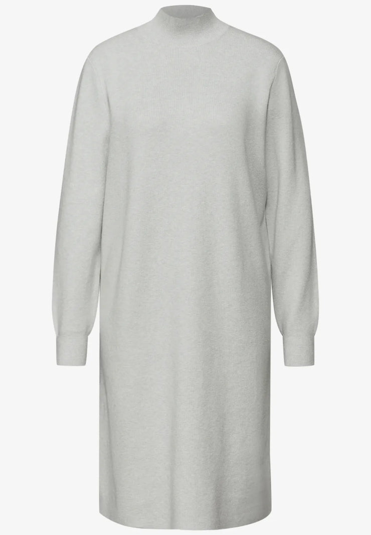 Street One - Grå stickad klänning