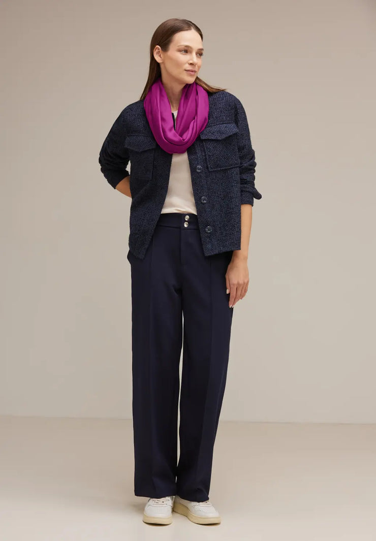 Street One - Cerise tubscarf i viskos
