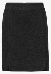 Street One - Maja grå kjol i ylle-look