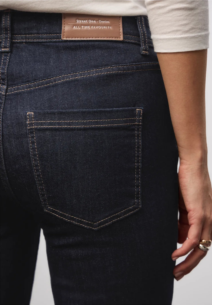 Street One - Bootcut jeans hög midja