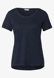 Street One - Mörkblå T-shirt Gerda