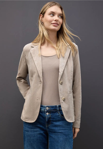 Street One - Beige manchesterkavaj
