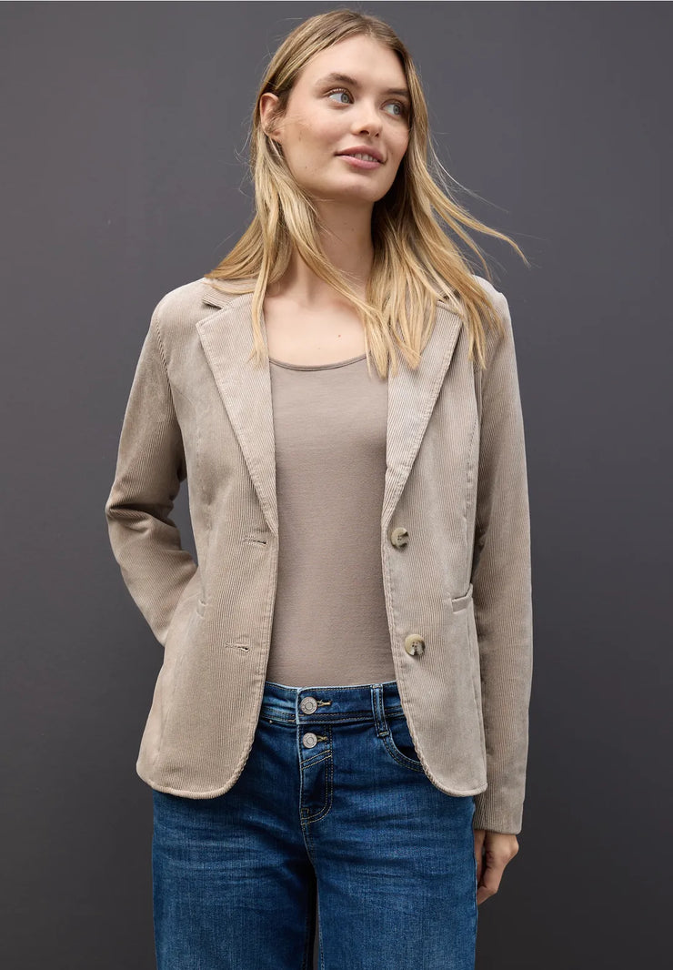 Street One - Beige manchesterkavaj