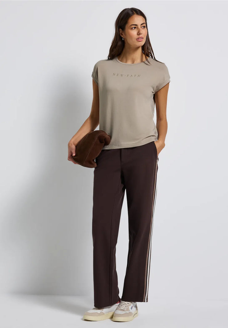 Street One - Beige T-shirt New Path