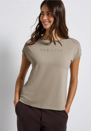 Street One - Beige T-shirt New Path