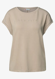 Street One - Beige T-shirt New Path