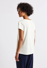 Street One - Off white T-shirt Club Cannes