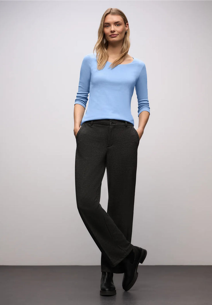 Street One - Pania fodrad bastopp ljusblå