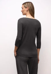 Street One - Pania fodrad bastopp mörkbrun