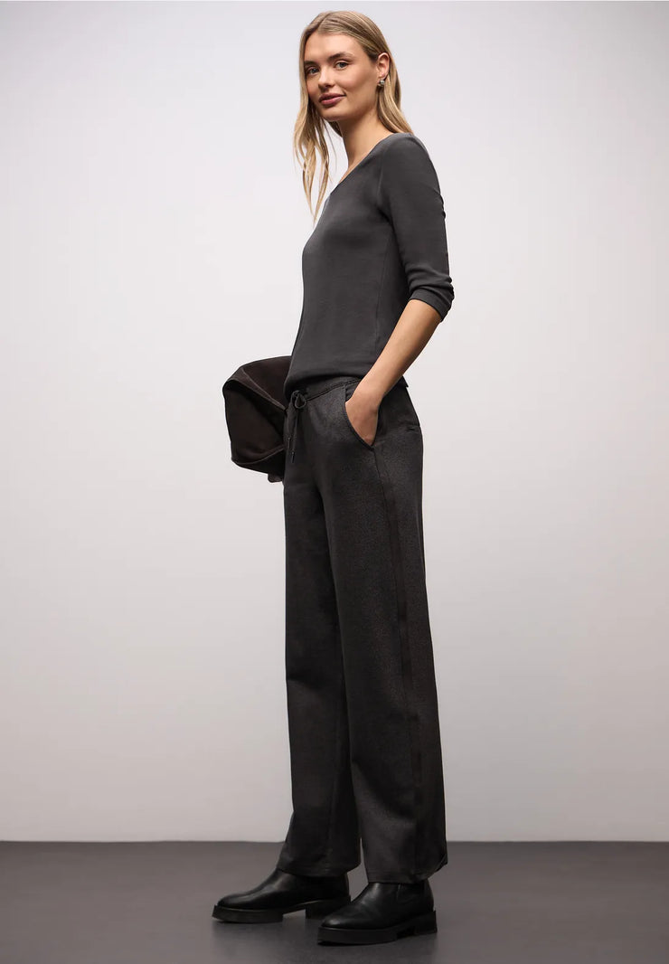 Street One - Pania fodrad bastopp mörkbrun