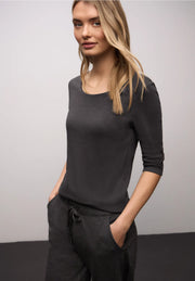 Street One - Pania fodrad bastopp mörkbrun