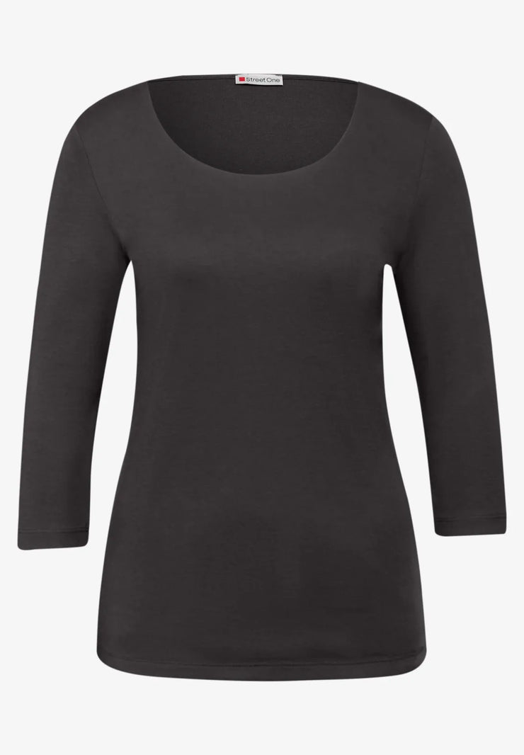 Street One - Pania fodrad bastopp mörkbrun