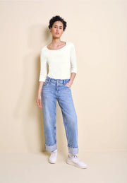 Street One - Pania fodrad bastopp off white