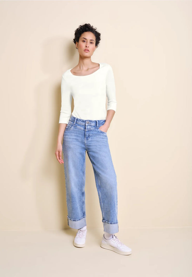 Street One - Pania fodrad bastopp off white