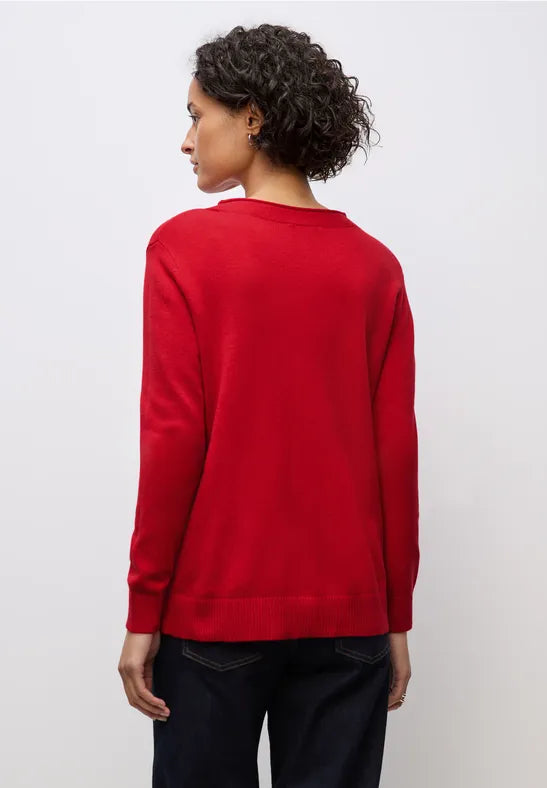 Street One - Racing red pullover