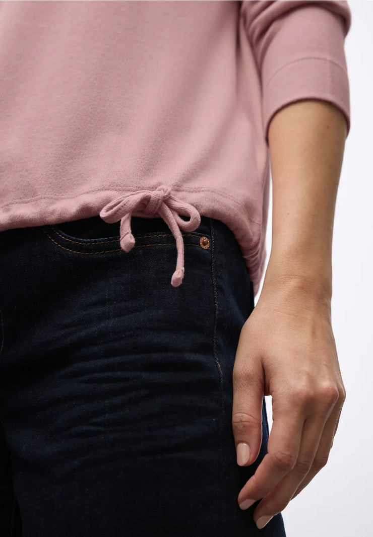 Street One - Rosa polotopp med dragsko