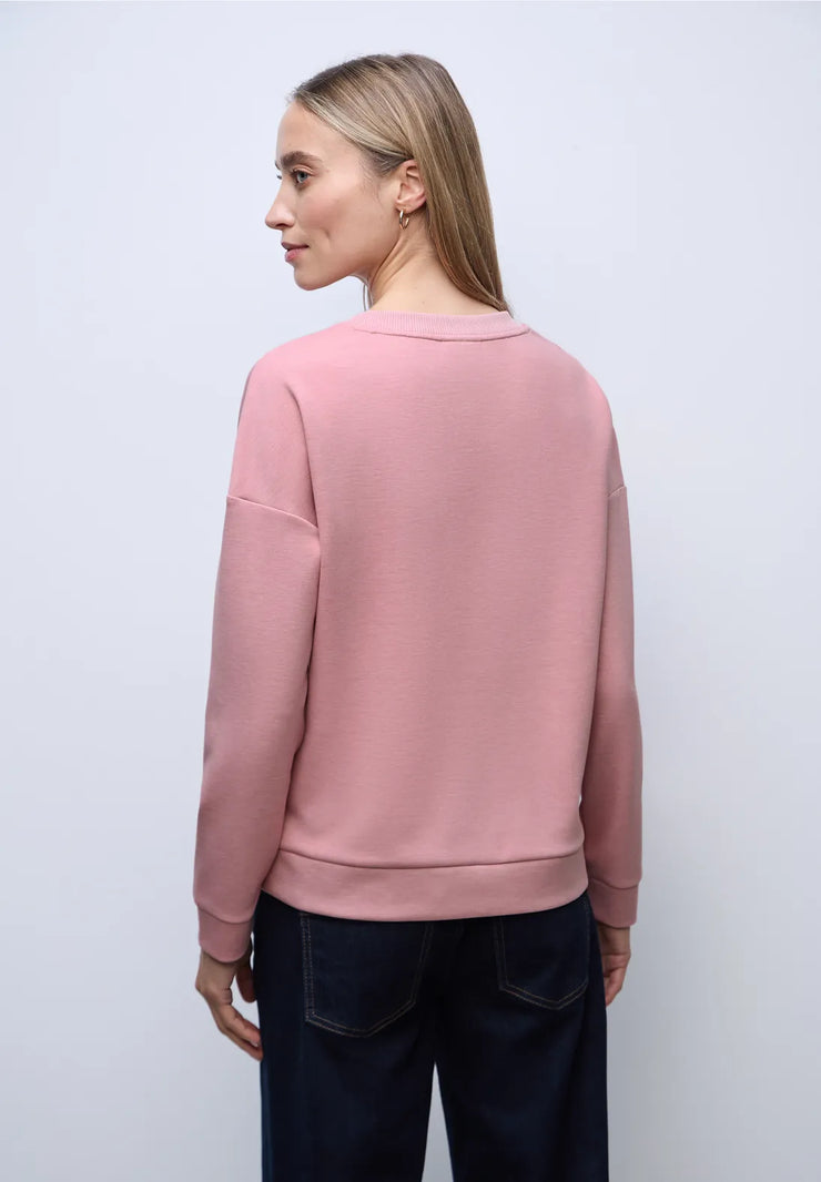Street One - Rosa sweatshirt