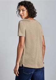 Street One - Beige T-shirt Gerda