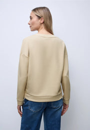 Street One - Beige sweatshirt