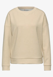 Street One - Beige sweatshirt