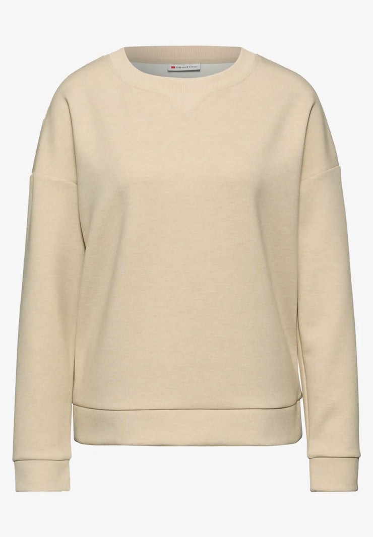 Street One - Beige sweatshirt