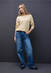 Street One - Beige sweatshirt