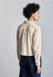 Street One - Beige manchesterskjorta
