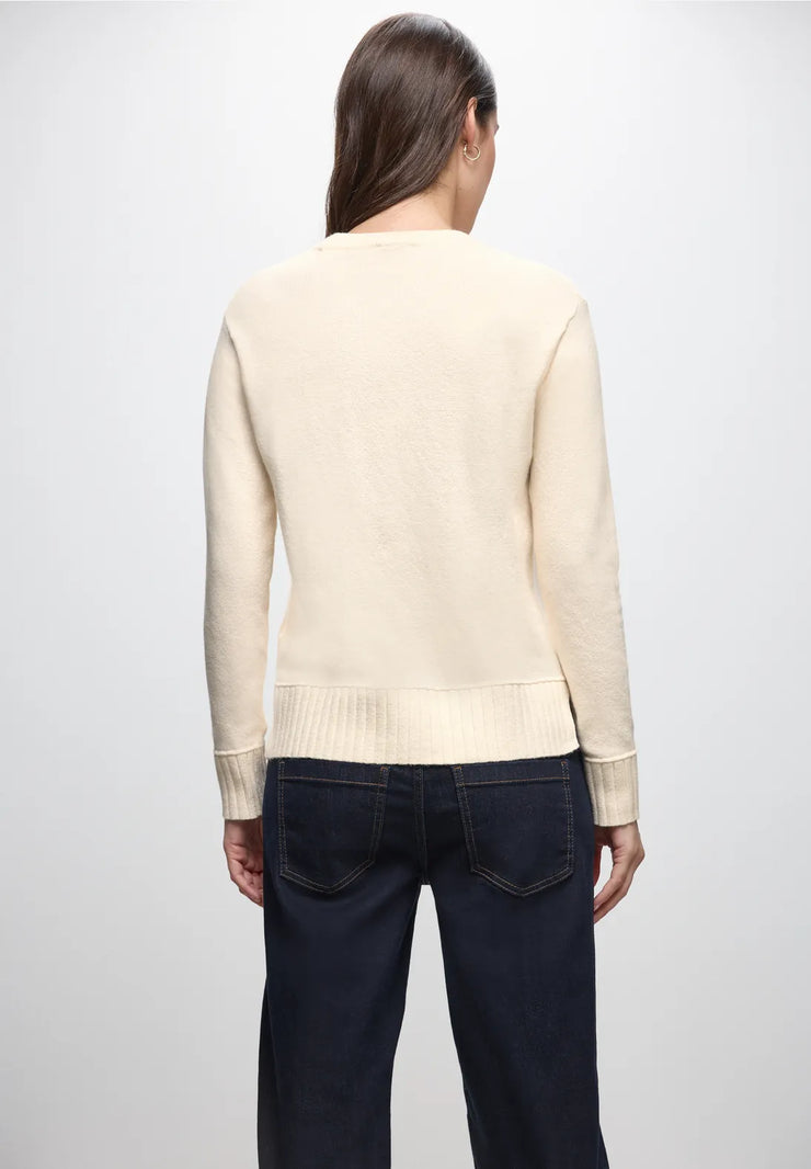 Street One - Beige stickad tröja