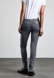 Street One - York grå jeans mediumhög midja