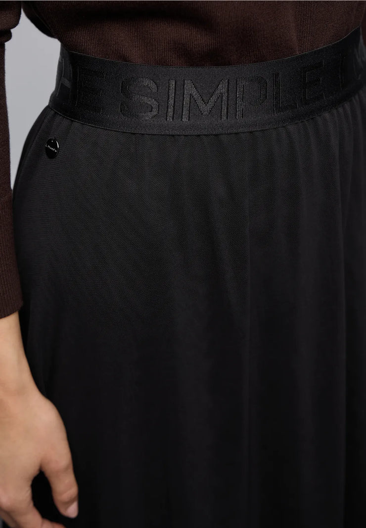 Street One - Svart meshkjol