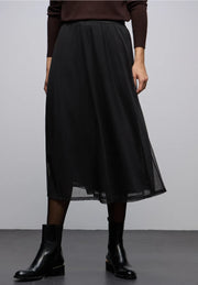 Street One - Svart meshkjol