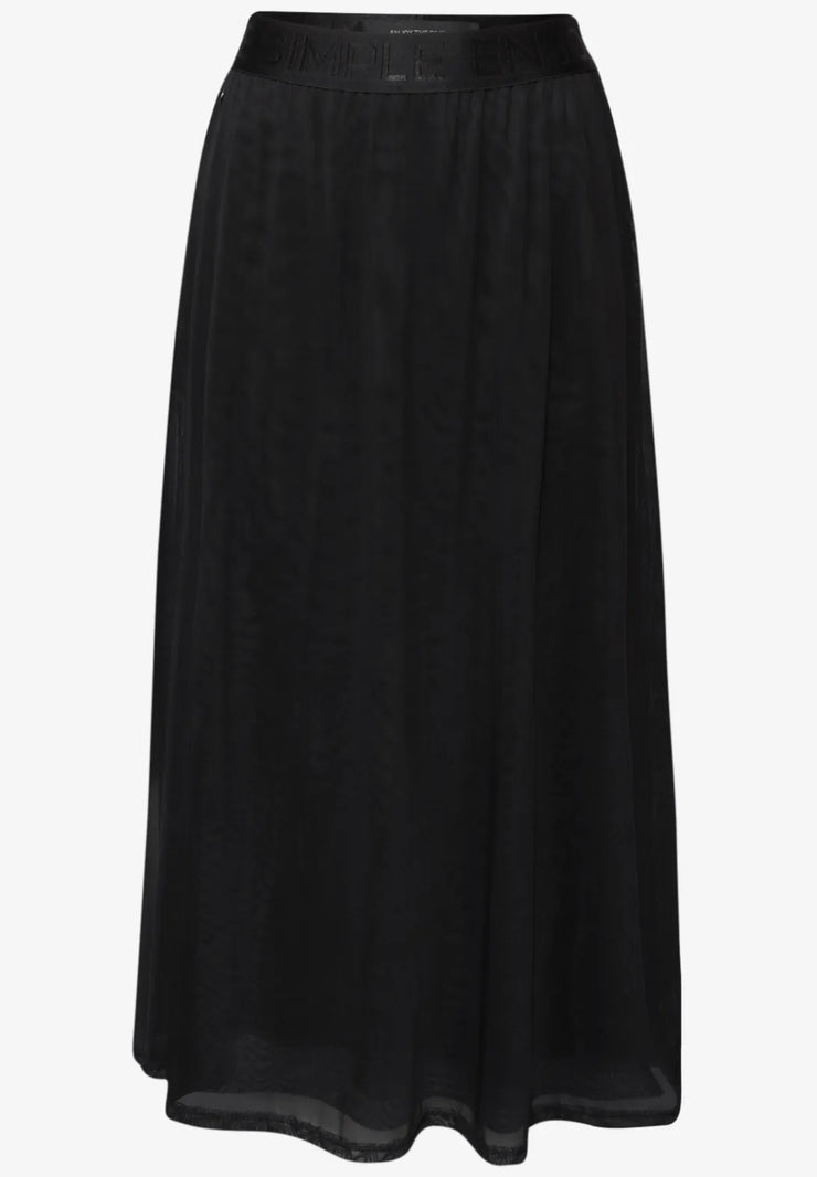 Street One - Svart meshkjol