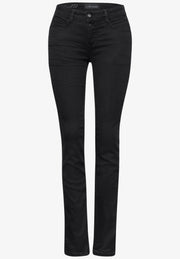 Street One - Svarta jeans Jane casual fit