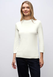 Street One - Vit basic turtleneck