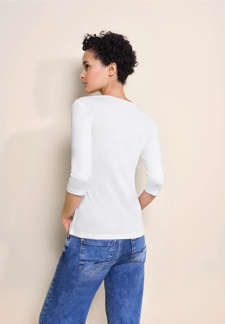 Street One - Pania fodrad bastopp vit