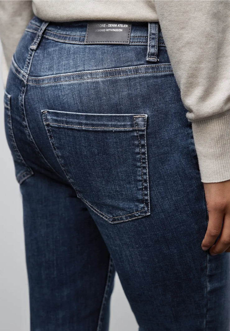 Street One - York jeans hög midja