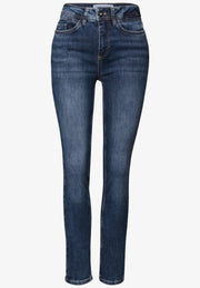 Street One - York jeans hög midja