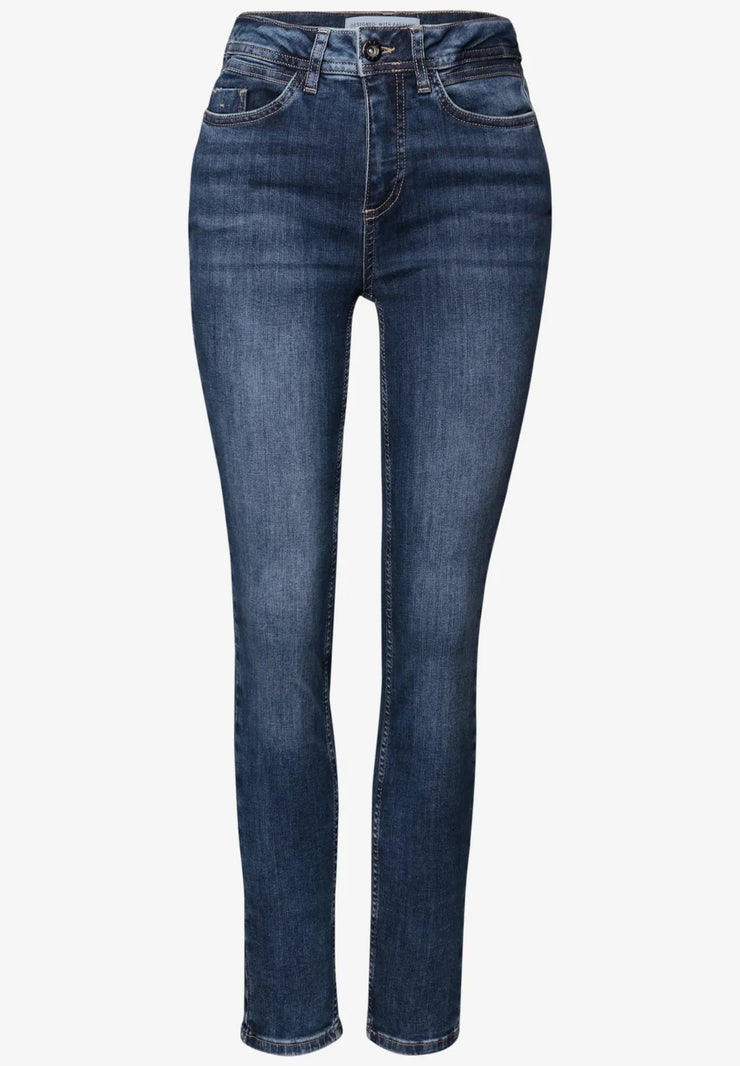 Street One - York jeans hög midja