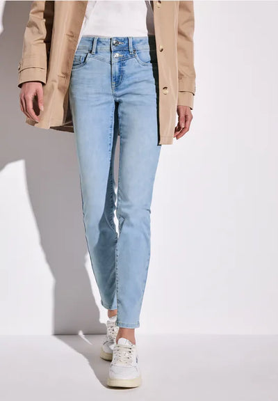 Street One - York jeans mediumhög midja