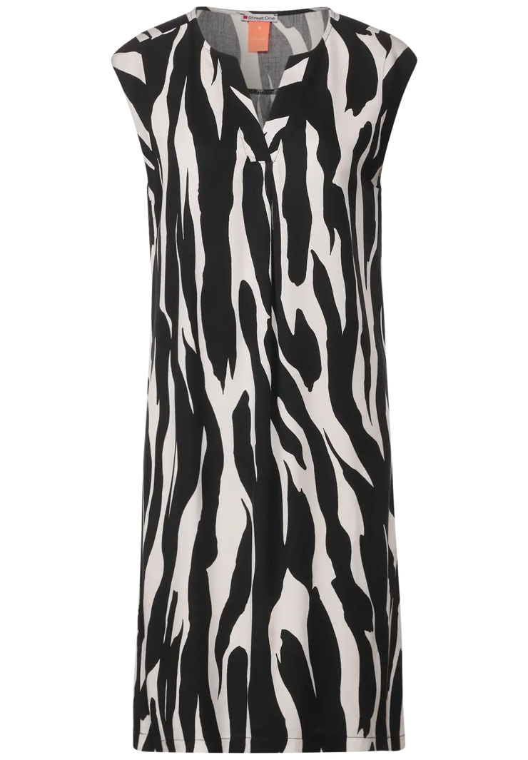 Street One - Zebramönstrad klänning
