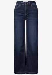 Street One - Vida jeans med hög midja
